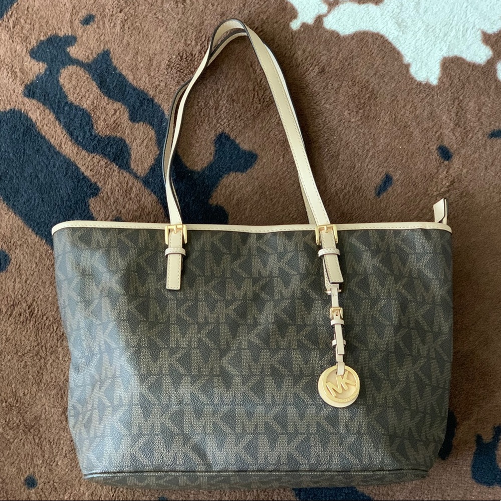 Original Michael Kors Logo Tote Bag